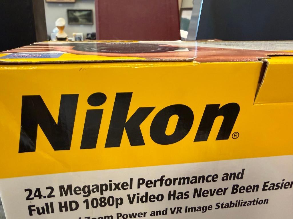 NIKON D3200 DIGITAL SLR CAMERA KIT INCLUDES CAMERA, 18-55MM DX LENS - 3
