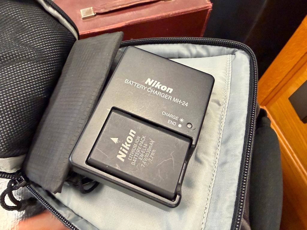 NIKON D3200 DIGITAL SLR CAMERA KIT INCLUDES CAMERA, 18-55MM DX LENS - 7