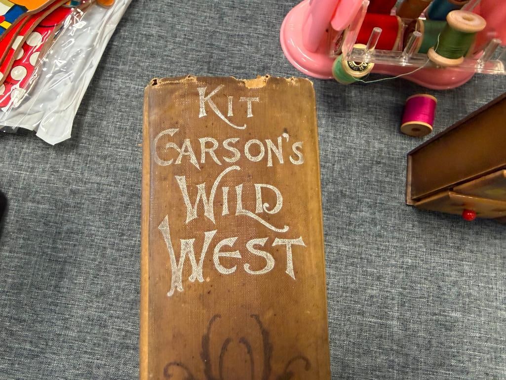 1880 KIT CARSON'S WILD WEST BOOK BY DEWITT C. PETERS PUBLISHED BY GEORGE SULLY - 9