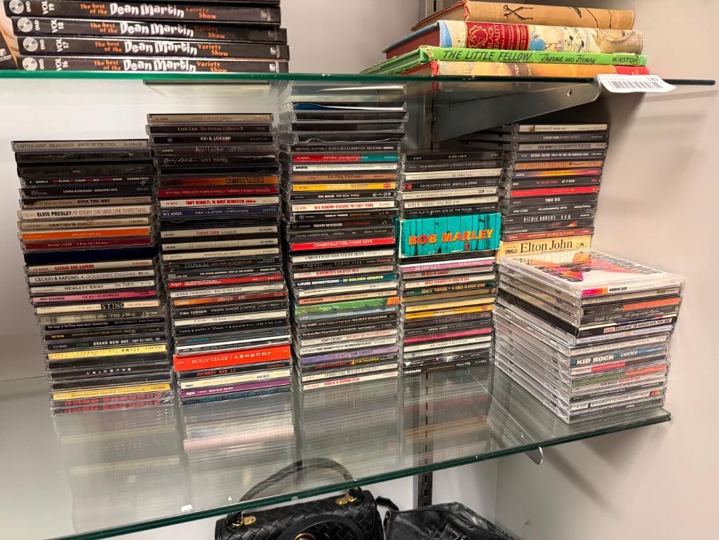 MORE THAN 150 ASSORTED CD'S FEATURING VARIOUS ARTISTS AND GENRES OF MUSIC - 2