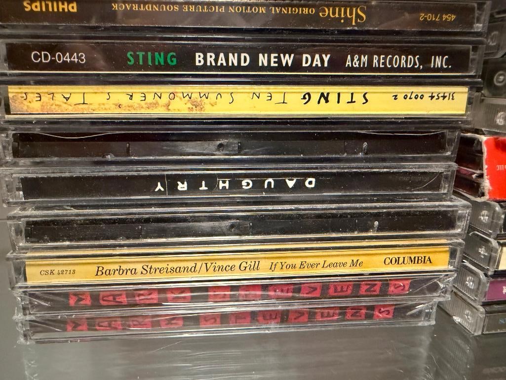MORE THAN 150 ASSORTED CD'S FEATURING VARIOUS ARTISTS AND GENRES OF MUSIC - 3