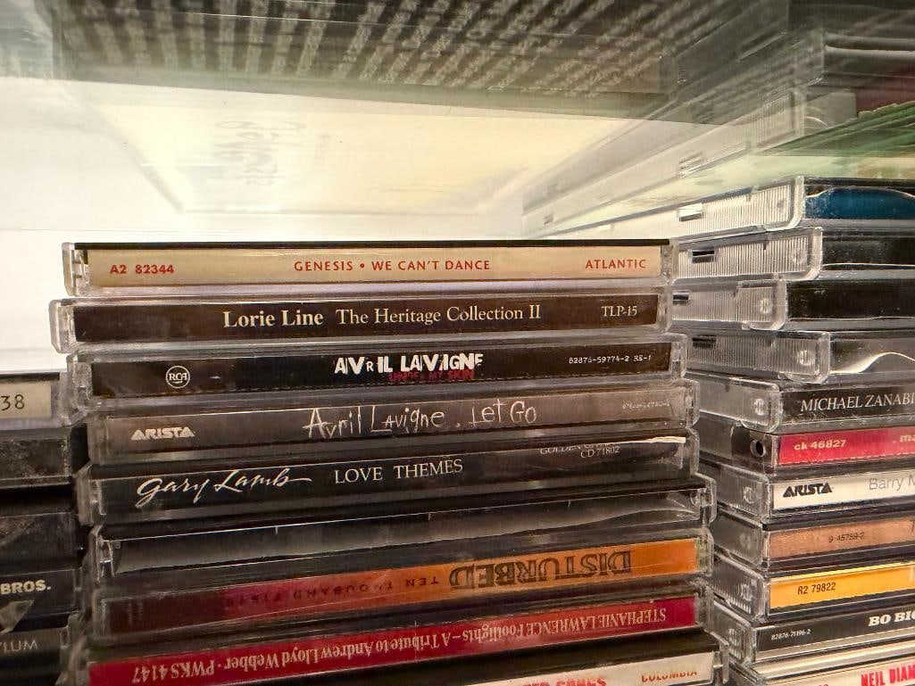 MORE THAN 150 ASSORTED CD'S FEATURING VARIOUS ARTISTS AND GENRES OF MUSIC - 6