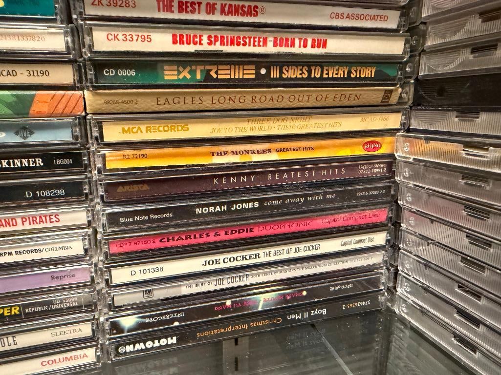MORE THAN 150 ASSORTED CD'S FEATURING VARIOUS ARTISTS AND GENRES OF MUSIC - 9