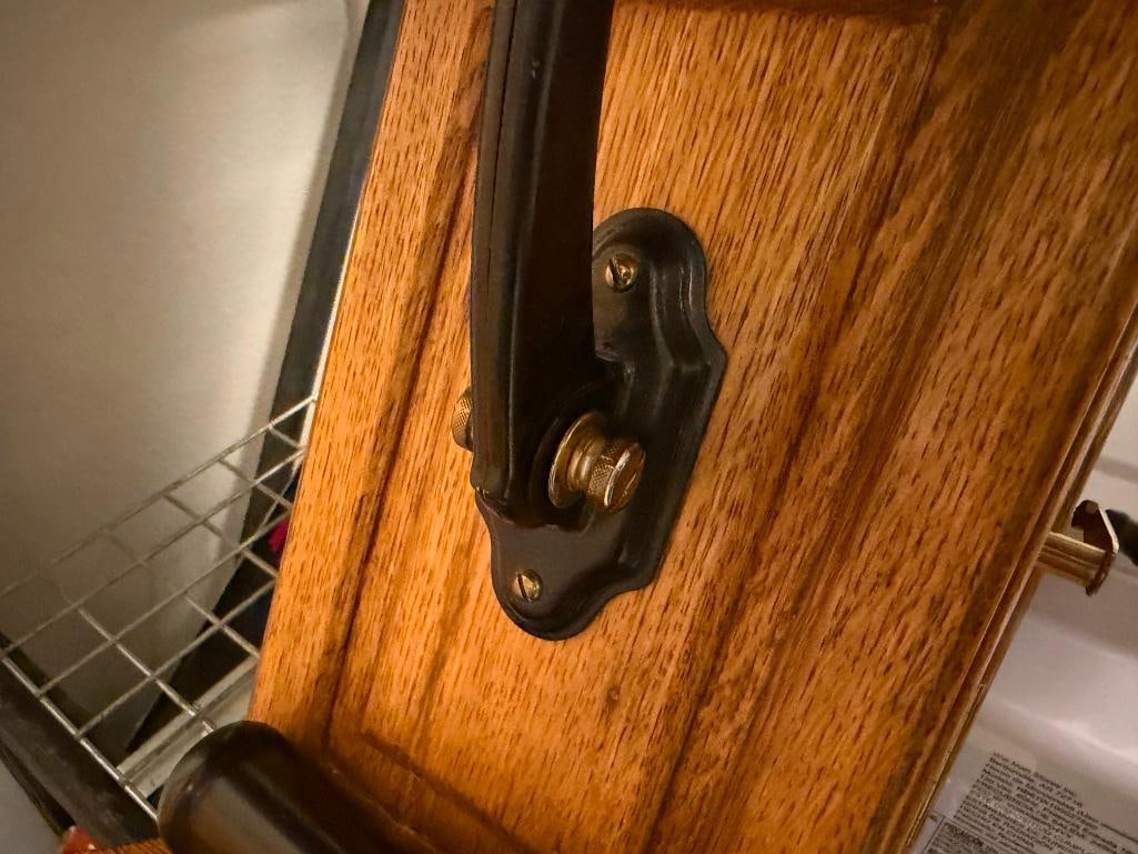 ANTIQUE STROMBER-CARLSON TELEPHONE COMPANY HAND CRANK WOOD CASE WALL PHONE - 6