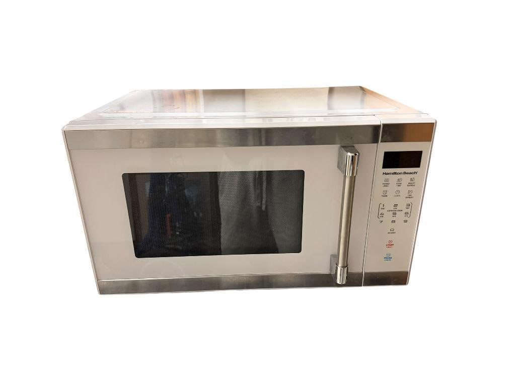 HAMILTON BEACH 1000 WATTS COUNTERTOP MICROWAVE: TESTED + 24" X 14" X 12"
