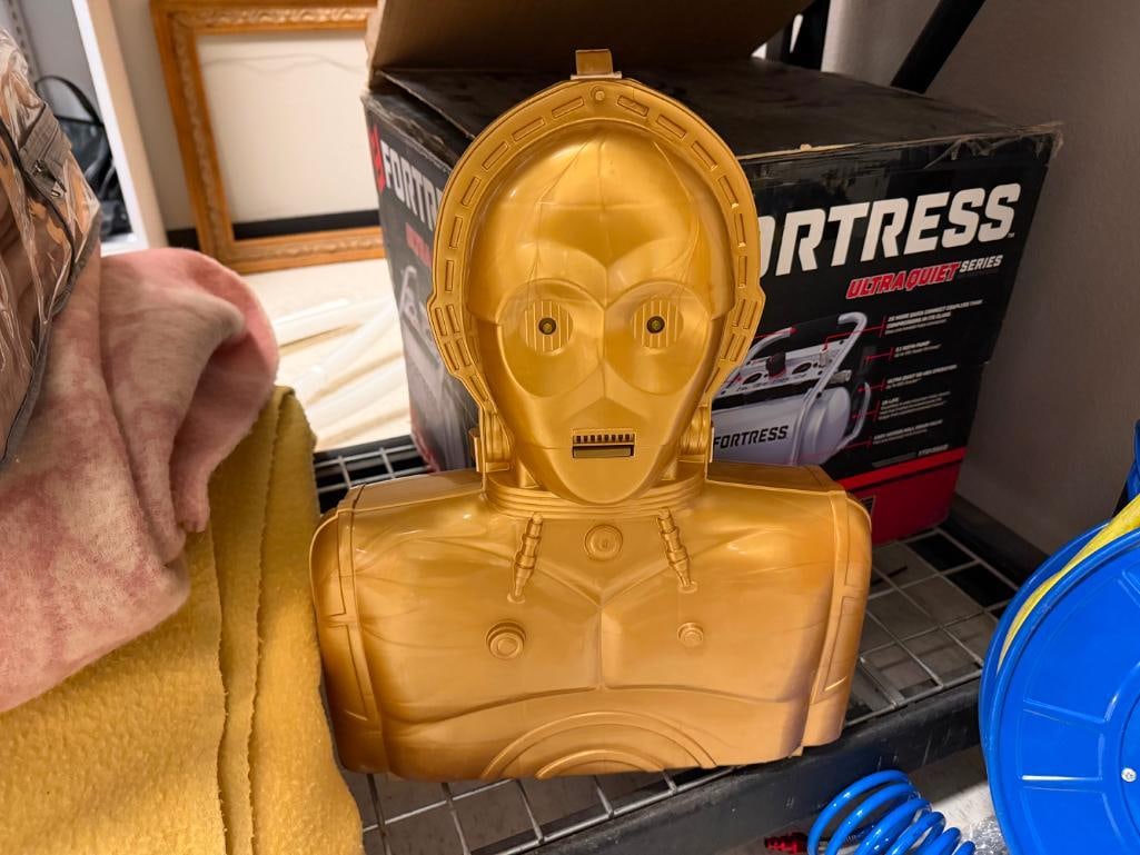 1983 KENNER CPG STAR WARS C-3PO ACTION FIGURE COLLECTOR'S CASE FEATURING FIGURAL SHAPE - 2