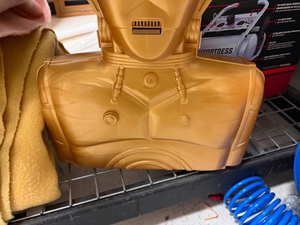 1983 KENNER CPG STAR WARS C-3PO ACTION FIGURE COLLECTOR'S CASE FEATURING FIGURAL SHAPE - 7