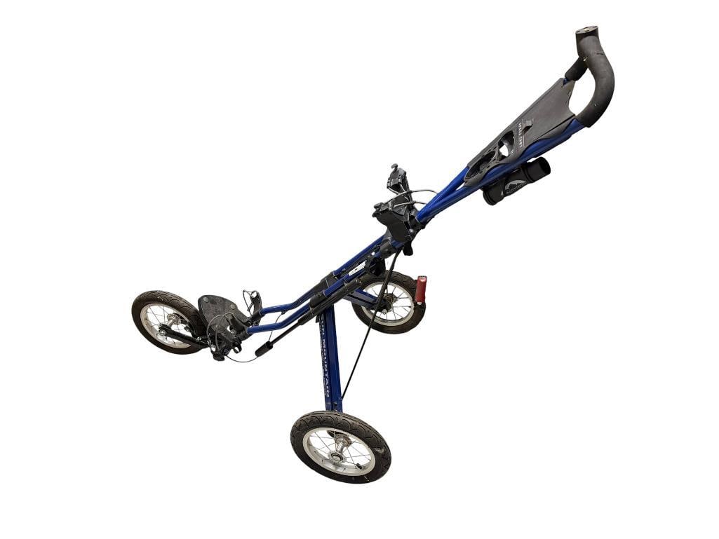 SUN MOUNTAIN SPEEDCART COLLAPSIBLE GOLF BAG CART (1 of 11)