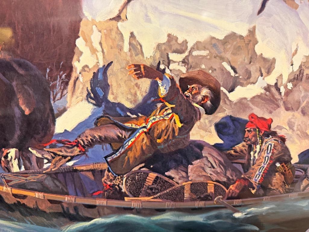 GARY CARTER ARTIST SIGNED AND NUMBERED LIMITED EDITION PRINT " SACREBLEU " / SURPRISE - 10