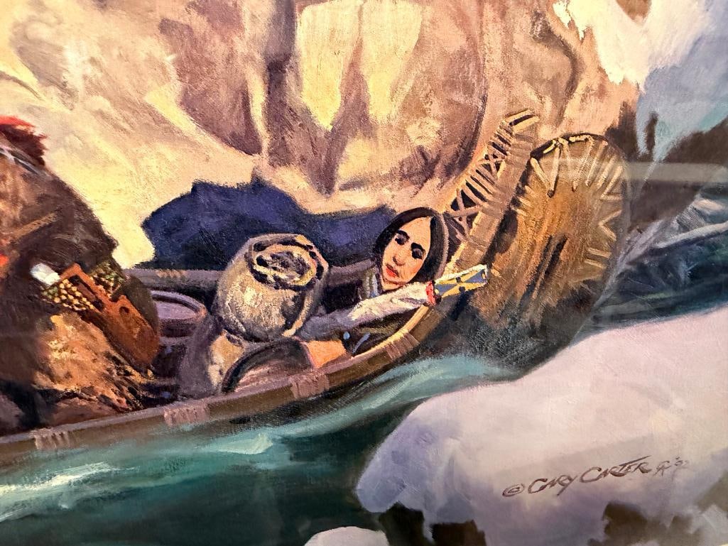 GARY CARTER ARTIST SIGNED AND NUMBERED LIMITED EDITION PRINT " SACREBLEU " / SURPRISE - 11