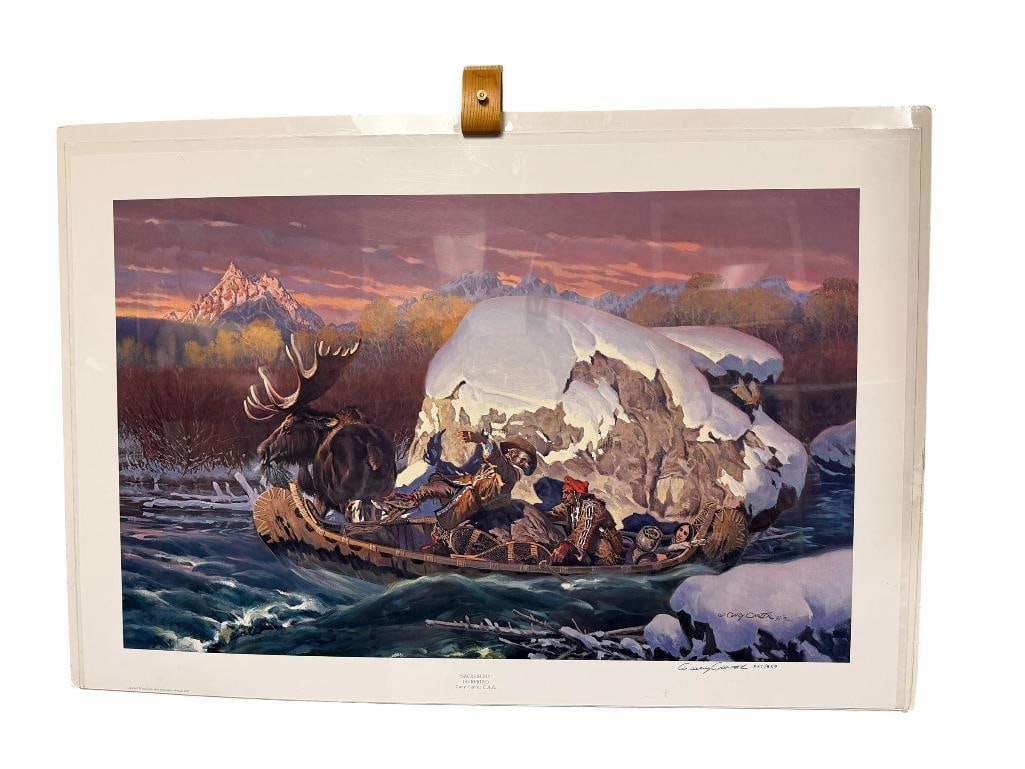 GARY CARTER ARTIST SIGNED AND NUMBERED LIMITED EDITION PRINT " SACREBLEU " / SURPRISE (1 of 14)