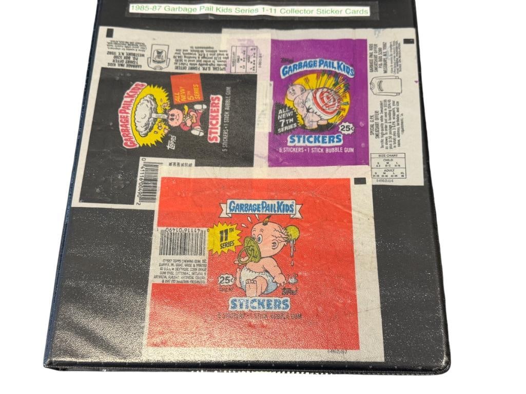 1985-1987 GARBAGE PAIL KIDS SERIES 1-11 COLLECTOR STICKER CARDS 78 CARDS TOTAL (1 of 17)