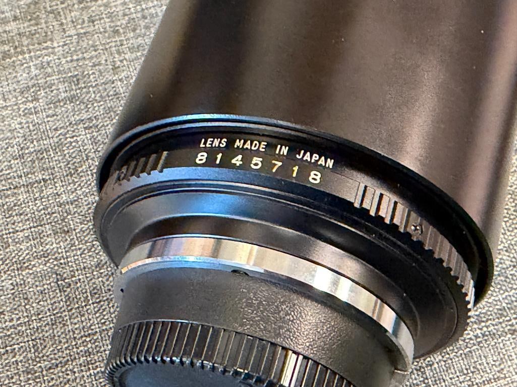 RMC TOKINA 500MM 1:8 MANUAL-FOCUS MIRROR RELFEX TELEPHOTO LENS DISCONTINUED IN 1980 - 5