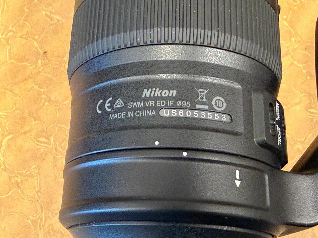 NIKON NIKKOR ZOOM 200-500MM 1:5.6E ED LENS - 9