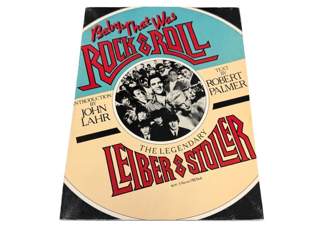 1978 FIRST EDITION BABY, THAT WAS ROCK & ROLL THE LEGENDARY LEIBER & STOLLER BOOK (1 of 8)