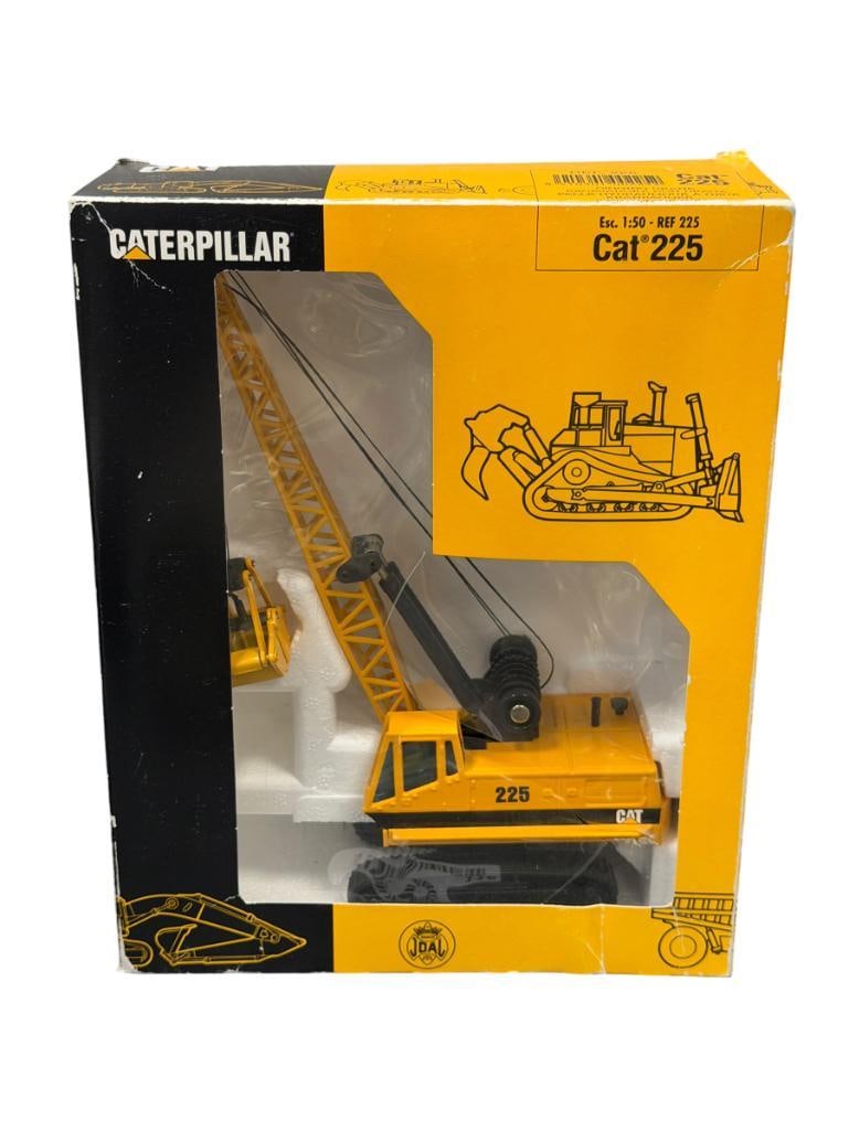 CAT 225 DIE-CAST 1/50 SCALE DIGGING CRANE CONSTRUCTION TOY MADE IN SPAIN BY JOAL (1 of 7)