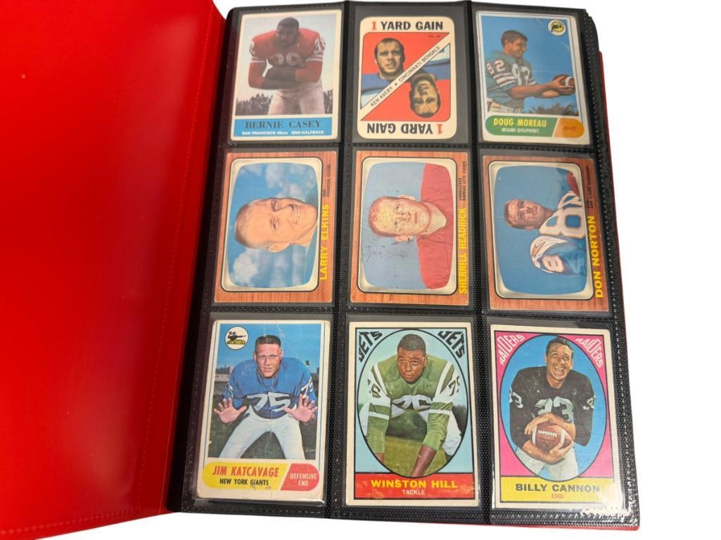 324 VINTAGE 1966-1973 FOOTBALL CARDS INCLUDING HALL OF FAMERS AND ROOKIE CARDS (1 of 20)