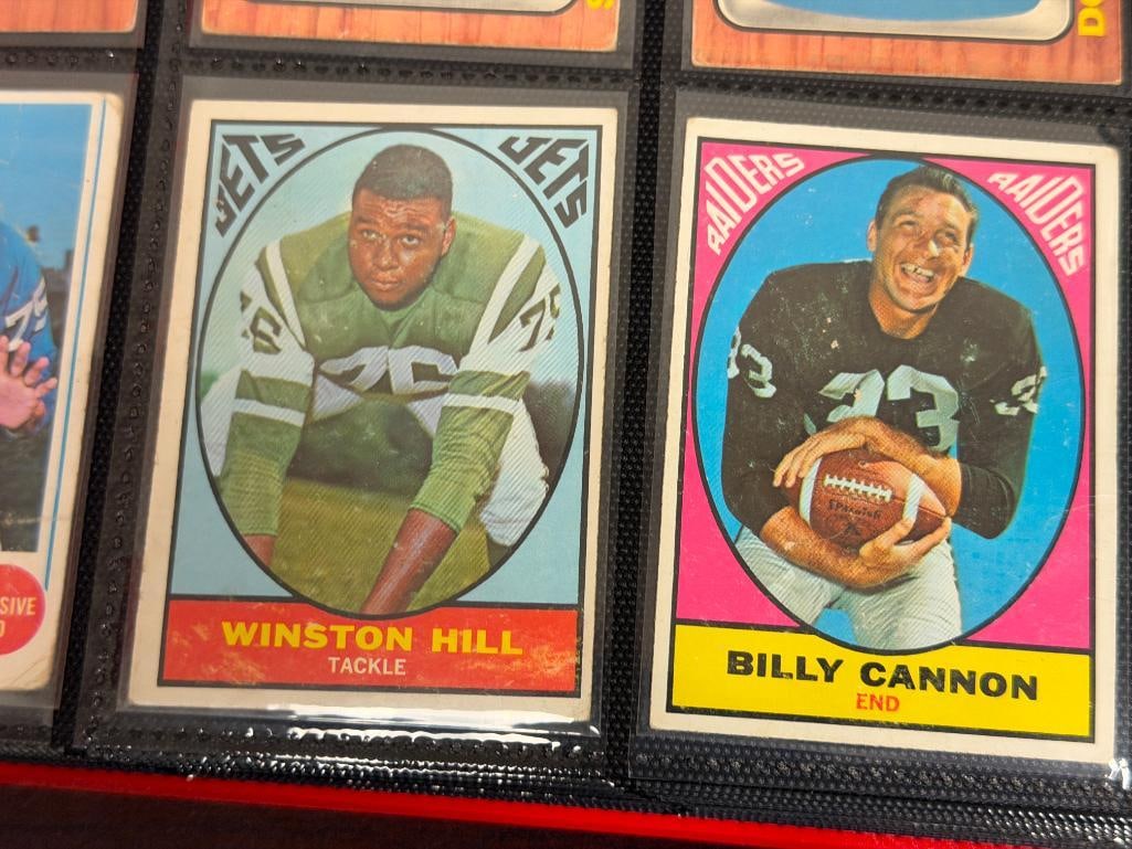 324 VINTAGE 1966-1973 FOOTBALL CARDS INCLUDING HALL OF FAMERS AND ROOKIE CARDS - 2