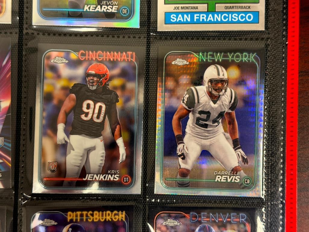 APPROX. 82 2024 TOPPS, PANINI, AND OTHER FOOTBALL CARDS FEATURING TWO RELIC CARDS AND HALL OF FAM... - 10