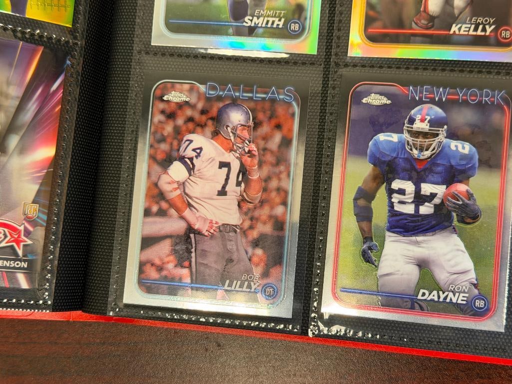 APPROX. 82 2024 TOPPS, PANINI, AND OTHER FOOTBALL CARDS FEATURING TWO RELIC CARDS AND HALL OF FAM... - 11