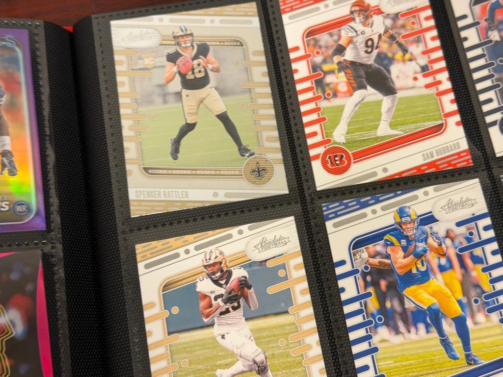APPROX. 82 2024 TOPPS, PANINI, AND OTHER FOOTBALL CARDS FEATURING TWO RELIC CARDS AND HALL OF FAM... - 17