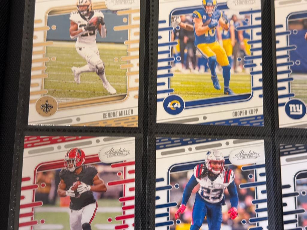 APPROX. 82 2024 TOPPS, PANINI, AND OTHER FOOTBALL CARDS FEATURING TWO RELIC CARDS AND HALL OF FAM... - 18