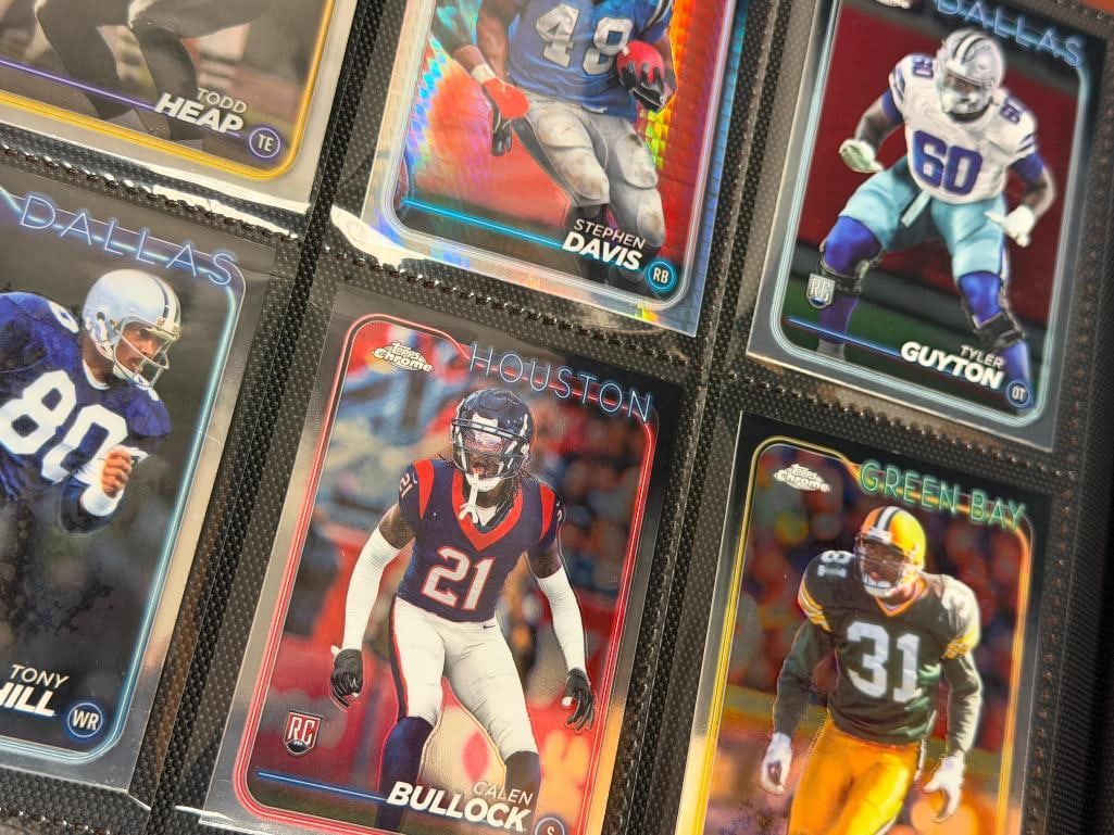 APPROX. 82 2024 TOPPS, PANINI, AND OTHER FOOTBALL CARDS FEATURING TWO RELIC CARDS AND HALL OF FAM... - 7