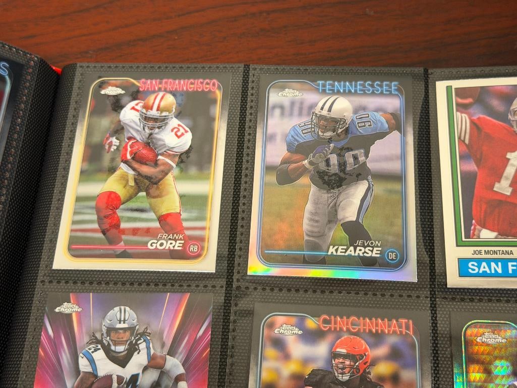 APPROX. 82 2024 TOPPS, PANINI, AND OTHER FOOTBALL CARDS FEATURING TWO RELIC CARDS AND HALL OF FAM... - 8