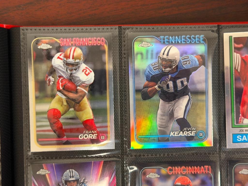 APPROX. 82 2024 TOPPS, PANINI, AND OTHER FOOTBALL CARDS FEATURING TWO RELIC CARDS AND HALL OF FAM... - 9