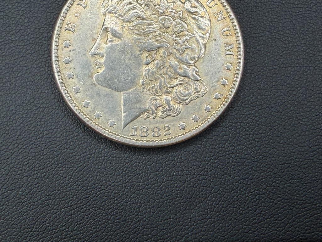 1882 U.S. MORGAN SILVER DOLLAR - 3