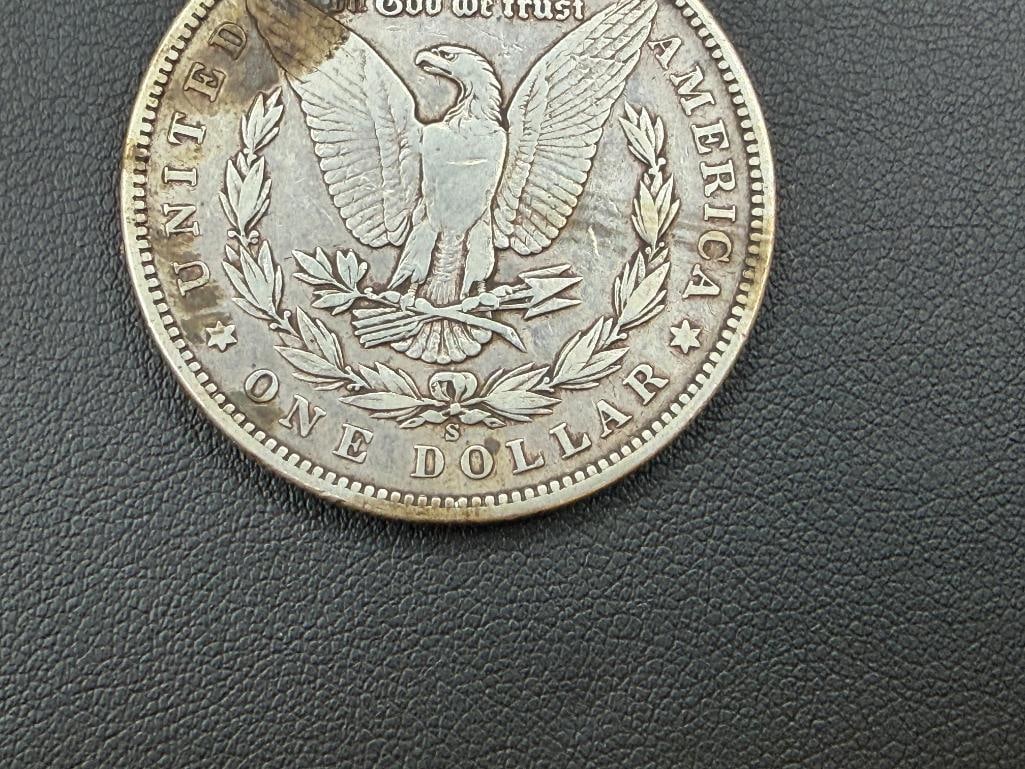 1899-S U.S. MORGAN SILVER DOLLAR - 6