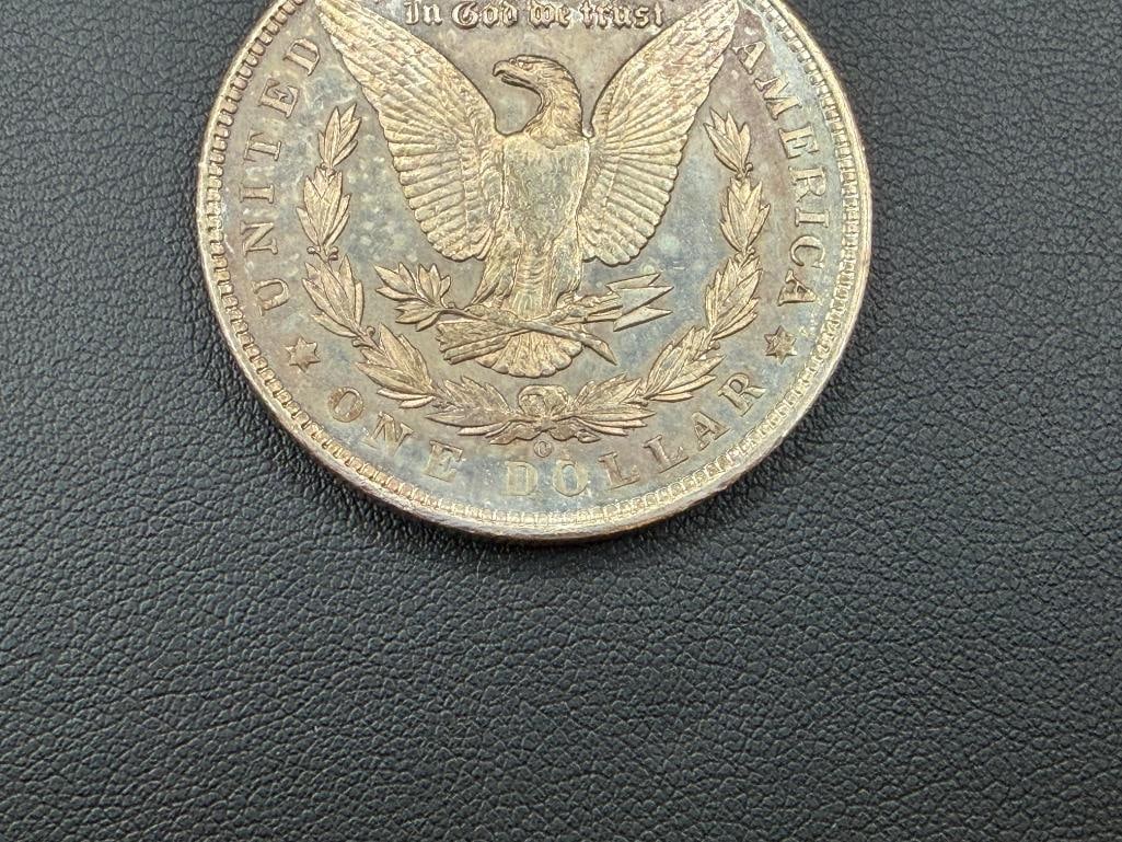 1904-O U.S. MORGAN SILVER DOLLAR AU - 6