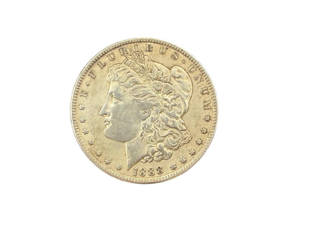 1888 U.S. MORGAN SILVER DOLLAR (1 of 6)