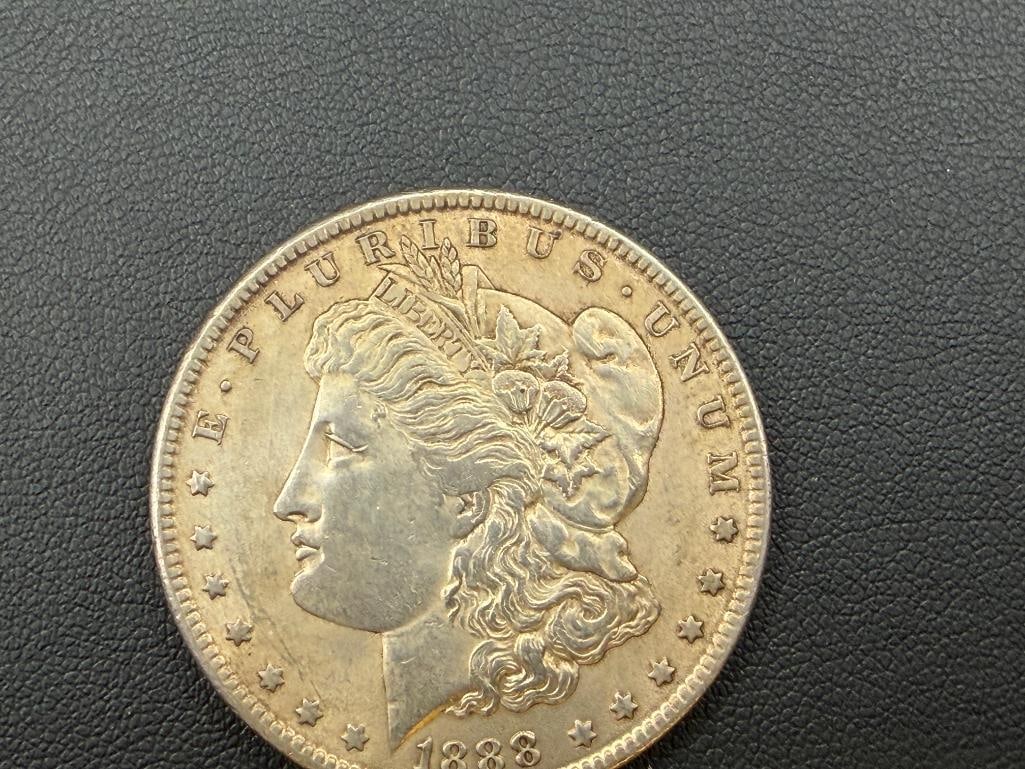 1888 U.S. MORGAN SILVER DOLLAR - 2