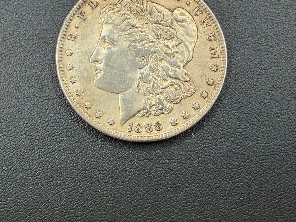 1888 U.S. MORGAN SILVER DOLLAR - 3