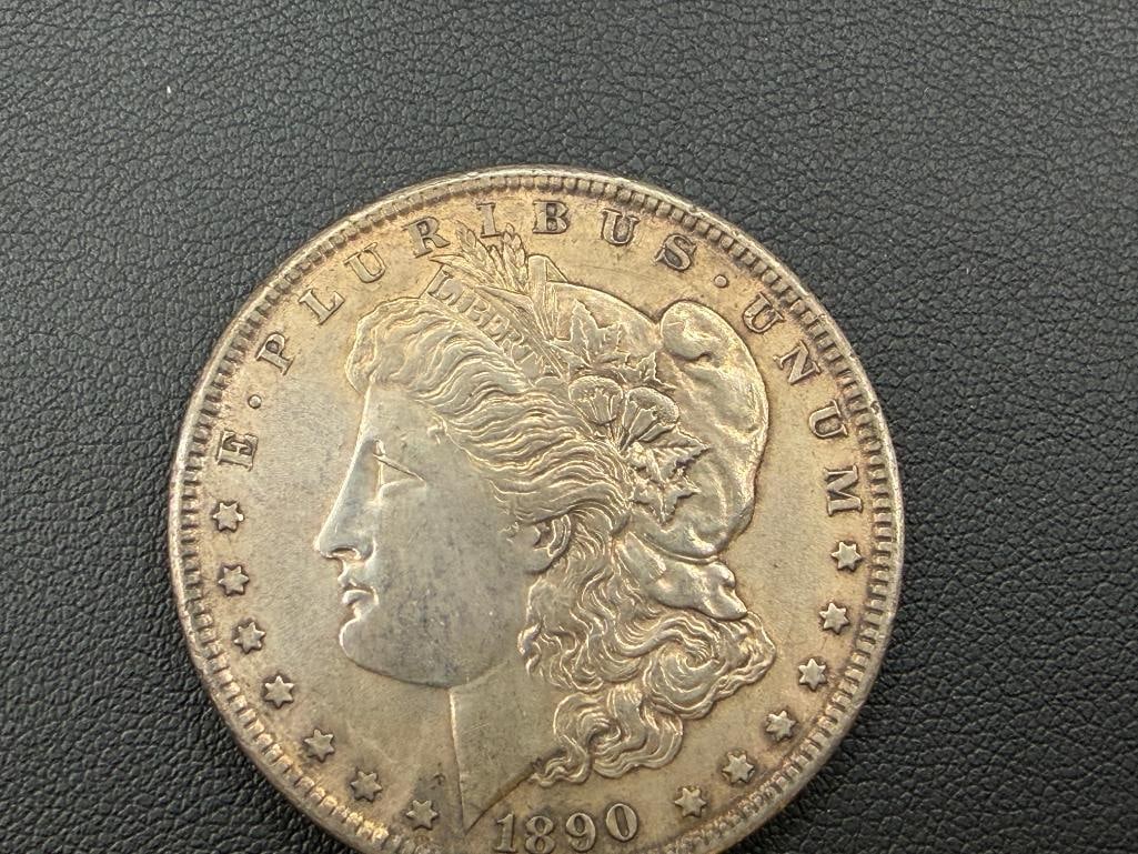 1890 U.S. MORGAN SILVER DOLLAR - 2