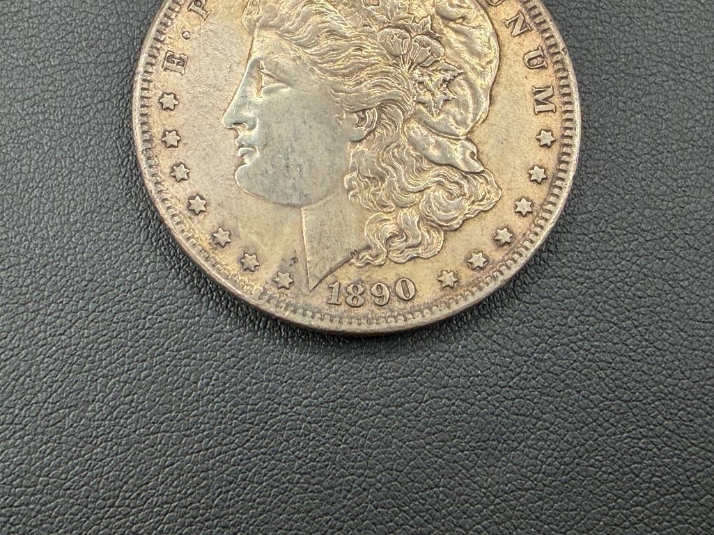 1890 U.S. MORGAN SILVER DOLLAR - 3