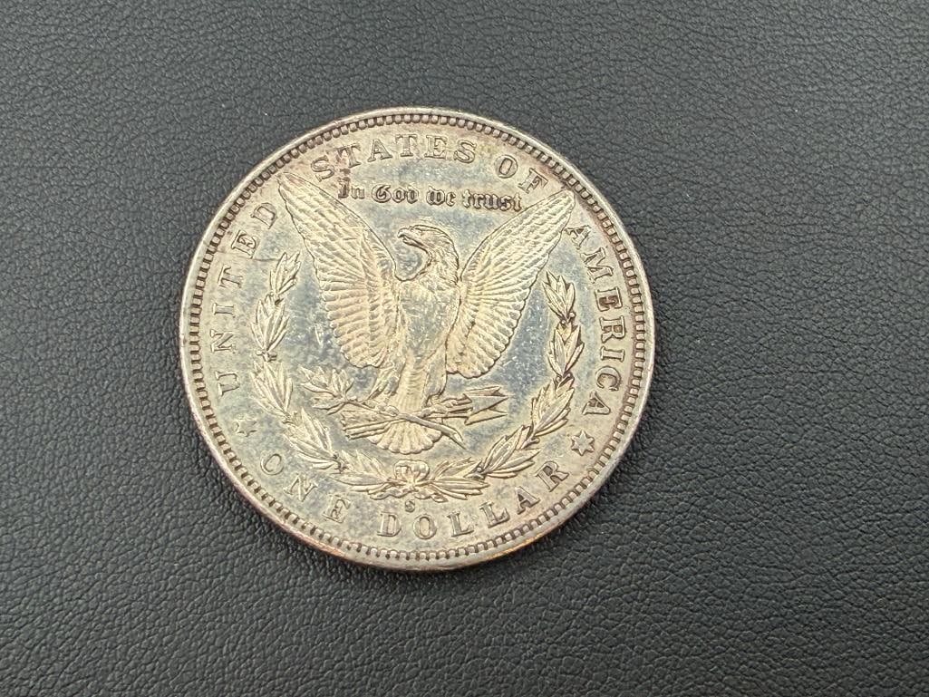 1891-S U.S. MORGAN SILVER DOLLAR - 4