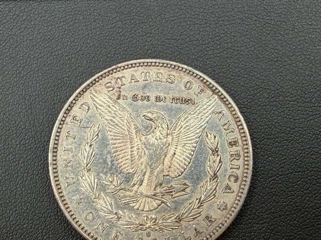 1891-S U.S. MORGAN SILVER DOLLAR - 5