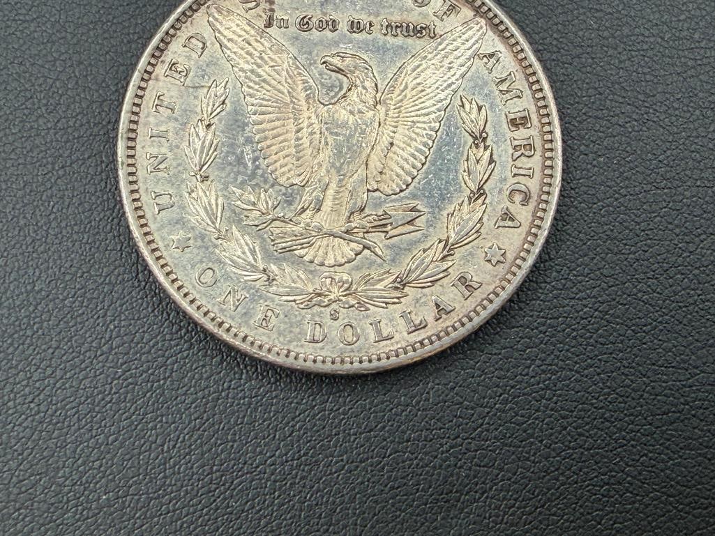 1891-S U.S. MORGAN SILVER DOLLAR - 6