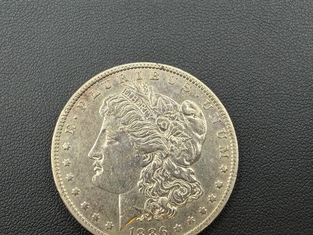 1886-O U.S. MORGAN SILVER DOLLAR - 2