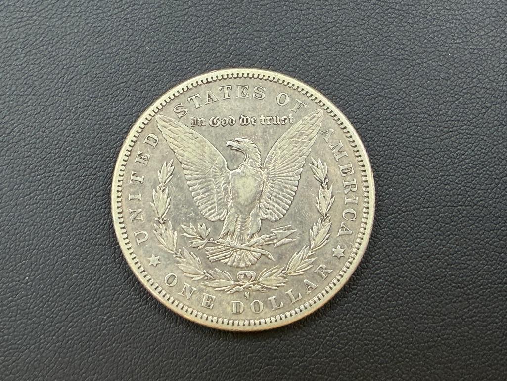 1884-S U.S. MORGAN SILVER DOLLAR - 4