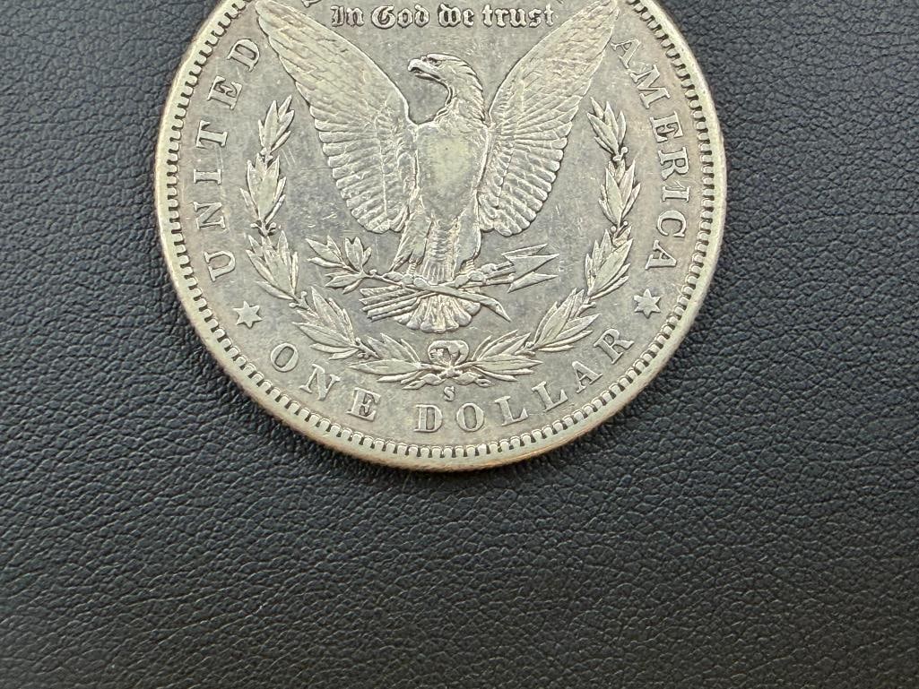 1884-S U.S. MORGAN SILVER DOLLAR - 6