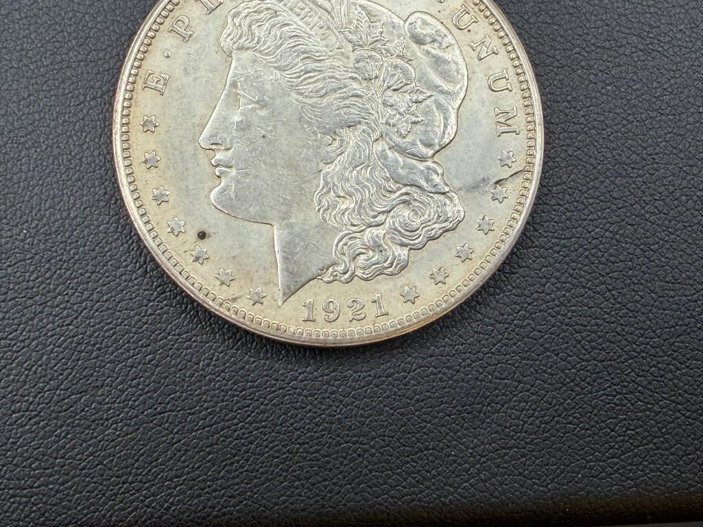 1921-S U.S. MORGAN SILVER DOLLAR - 3