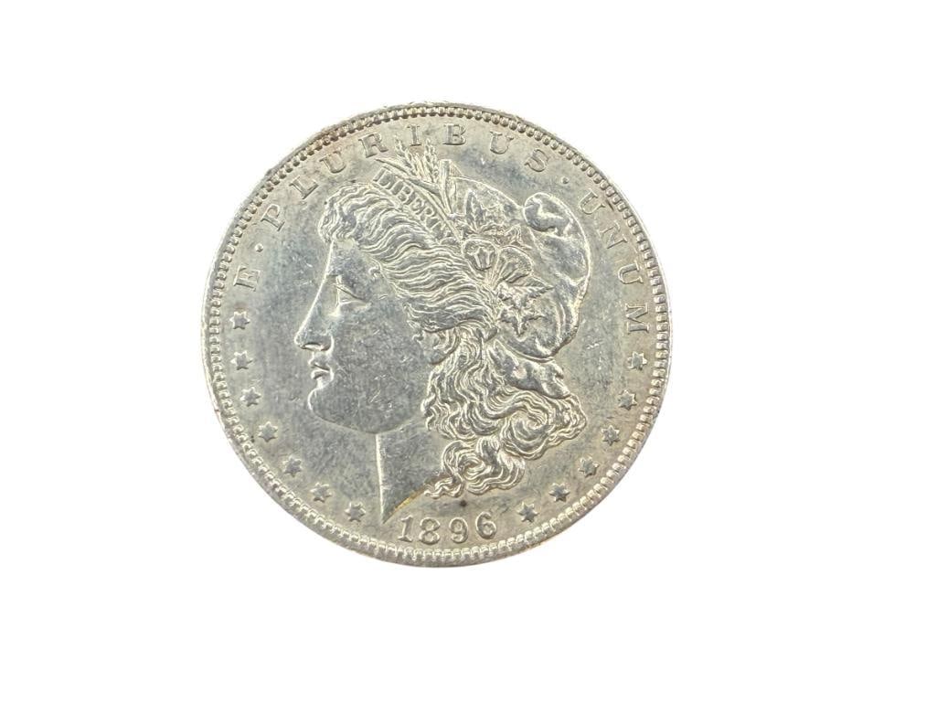 1896 U.S. MORGAN SILVER DOLLAR (1 of 6)