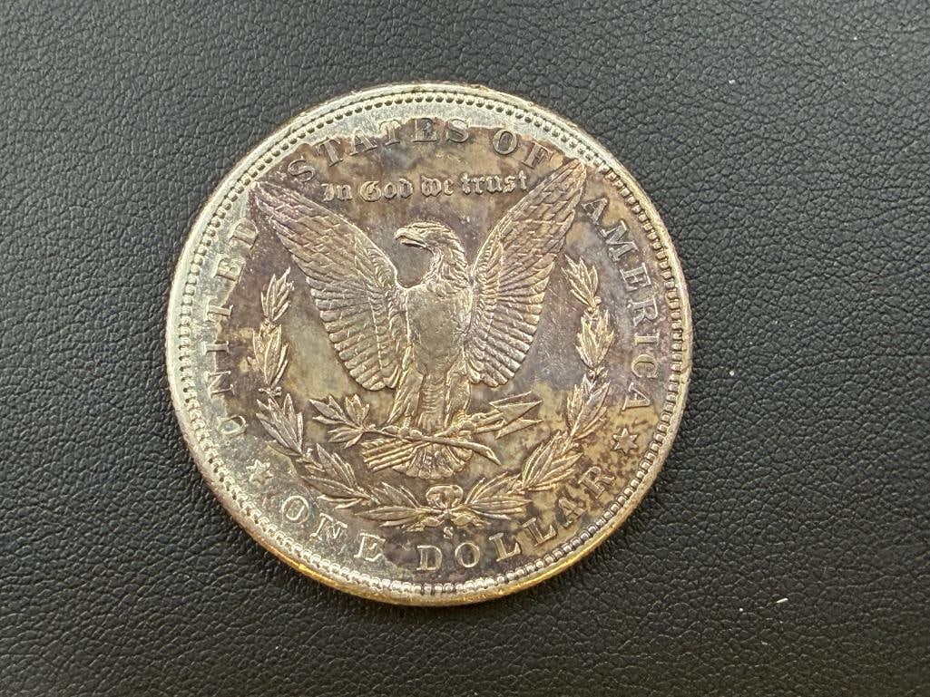 1897-S U.S. MORGAN SILVER DOLLAR - 4