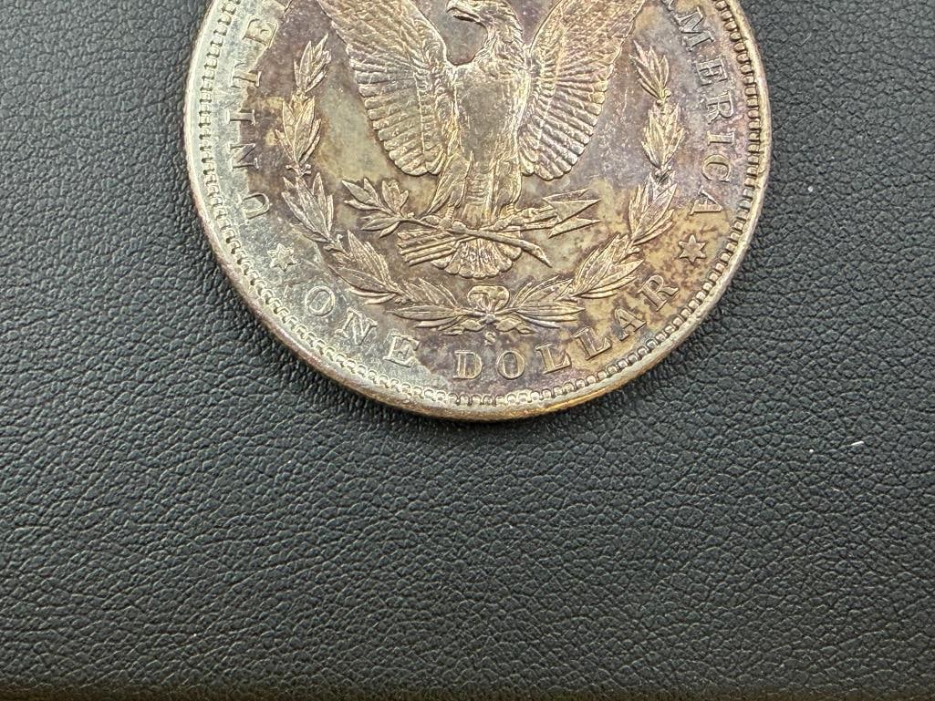 1897-S U.S. MORGAN SILVER DOLLAR - 6