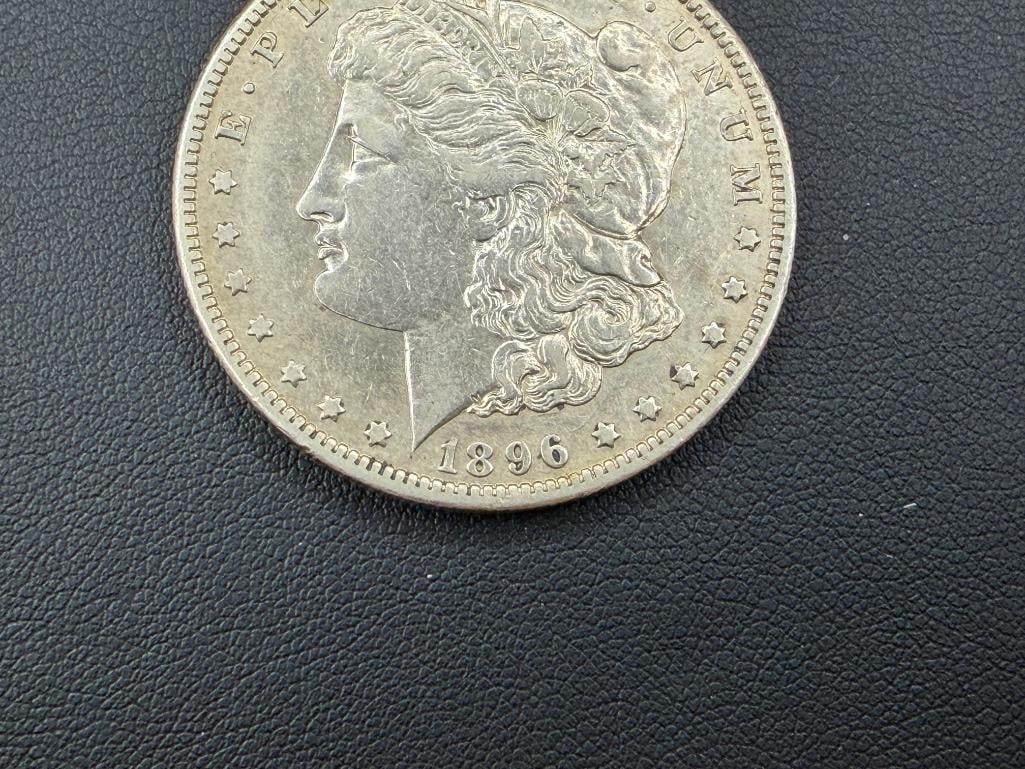 1896-O U.S. MORGAN SILVER DOLLAR - 3