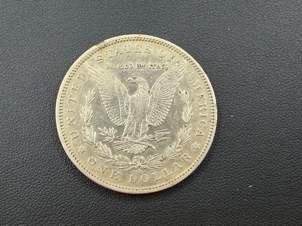 1896-O U.S. MORGAN SILVER DOLLAR - 4
