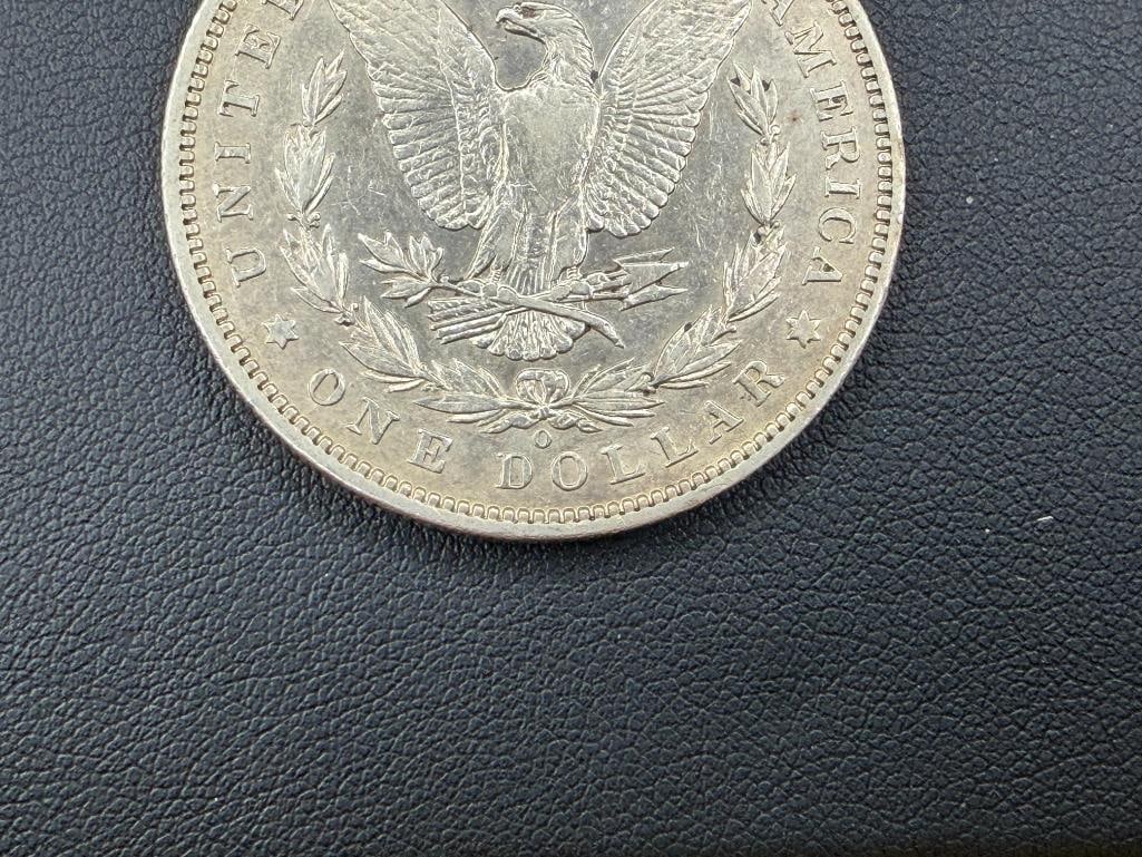 1896-O U.S. MORGAN SILVER DOLLAR - 6